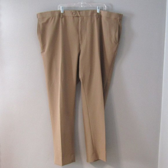 NWT GS Perfect Fit Brown Dress Pants Size 52 - Picture 2 of 6